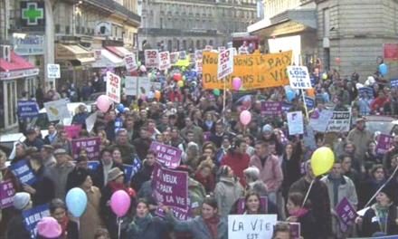 La manifestation du 23 janvier 2005